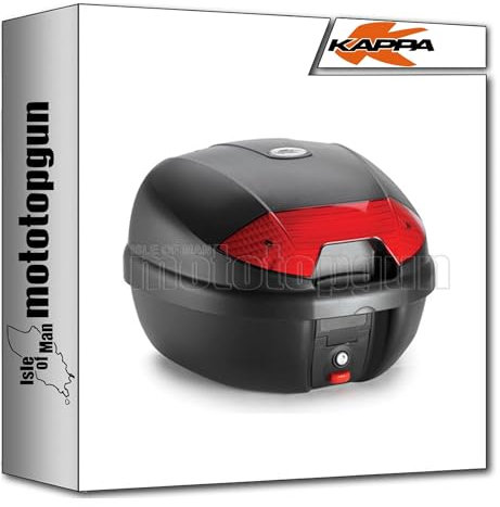 kappa koffer k30n 30 lt + trager monolock kompatibel mit ktm duke 125 200 2011 2012 2013 2014 2015 2016 mototopgun