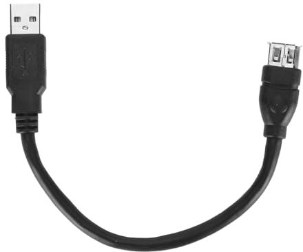CUTULAMO Câble Firewire 6 Broches vers USB, Adaptateur Firewire 1394 6 Broches vers USB, Transfert de Données Professionnel Haute Vitesse, Femelle vers Mâle, Plug and Play, Flexible pour