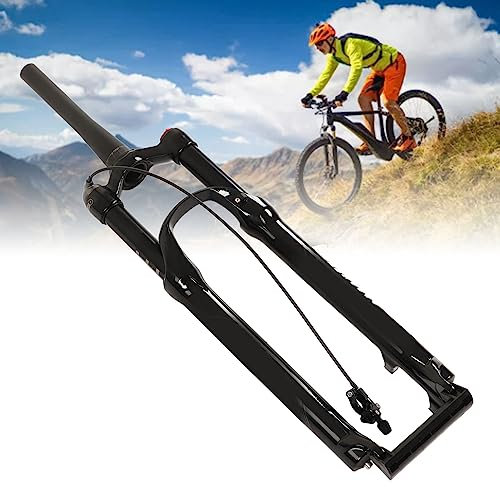 XTevu Forcella MTB 29 Anteriore, Sospensione pneumatica Bici, Forcella con Blocco remoto Compatibile con Mountain Bike