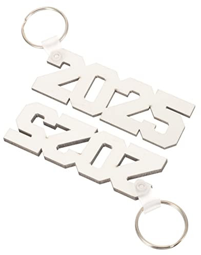 Yardenfun 2 Pièces 2025 2025 Clé Numérique Porte-Clés Décor Porte-Clés Porte-Clés Accessoires Porte-Clés Porte-Clés Porte-Clés 2025 Porte-Clés Décorations D'Obtention Du Diplôme