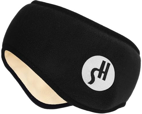 WOFASHPURET Schlaf-Ohrenschützer 2-In-1-Schlaf-Augenmaske Ohrenschützer Verstellbarer Ohrenwärmer Stirnband Schlaf-Ohrenwickel