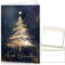 beriluDesign Weihnachtskarten mit Umschlägen 15er Set - Klappkarten mit Weihnachtsbaum-Motiv für die schönsten Weihnachtsgrüße (15 Klappkarten + 15 Umschläge)