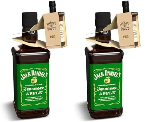 Jack Daniel's Whisky Tenessee Apple, 700ml (Lot de 2)