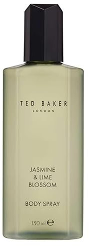 New T. Baker Body Spray Jasmine & Lime Blossom 150ml, Fragrance For Her