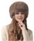 Lina & Lily Mütze Damen Winter aus Kunstfell (Khaki)