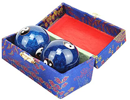 Cloisonne für Gesundheit, Handbälle, Übung, Stressbälle, geschnitzt, für Chi-Muster, Stressabbau, Handbälle