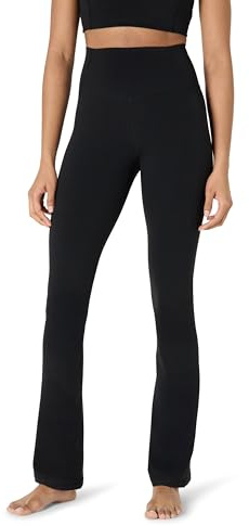 Amazon Essentials Damen Active FormFlex Bootcut-Leggings, Butterweich, mit Ausgestelltem Beinausschnitt, Hoch Tailliert mit 80,0cm Innennahtlänge