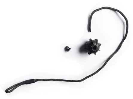 VINCTV Auto Halteband Hutablage Kompatibel Mit Seat Für Altea 2004 2005 2006 2007 2008 2009 Kofferraum Hutablage Kofferraumgurt Schnurclips Ablageschnur Drehhaken 1K6863447A(1pcs)