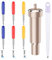 Stylet de score 30/45/60 ° Lames de coupe en métal et boîtier compatible avec Cricut avec Maker/Maker 3/Explore Air 2/Explore 3 machines de découpe Lame à pointe profonde remplaçable et lame à pointe