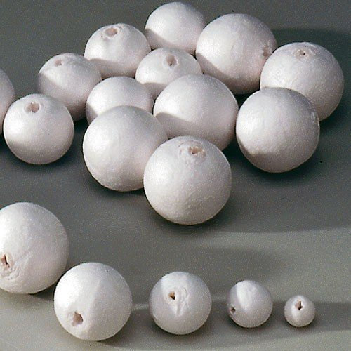 efco Wattekugeln weiß 50mm, 50 Stück
