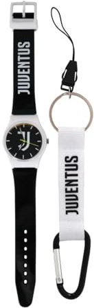Juventus PRODOTTO UFFICIALE PORTACHIAVI + OROLOGIO IN BLISTER