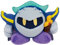 Sanei KP03 Kirby Adventure Series All Star Collection Meta Knight 14.0 cm Plüsch, Weiß, Schwarz, 5,5 Zoll