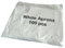 Disposable White Flat Pack of 100 Aprons