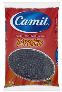 Brazilian Black Beans / Black Beans / Haricots noirs brésiliens / Feijão Preto / Feijao Preto Brasileiro - Camil 1kg