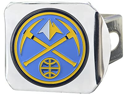 NBA Denver Nuggets NBA – Denver nuggetscolor Anhängerkupplung – Chrom, Team Farbe, eine Größe