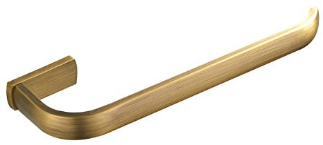 Aothpher Handtuchring Wandmontage 29.5 cm Retro Messing Handtuchhalter für Badezimmer, Gebürstete Bronze