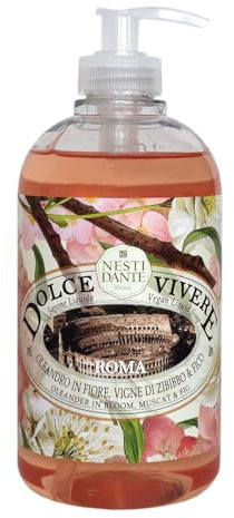 Nesti Dante Dolce Vivere Roma (Liquid Soap/Flüssigseife 500 ml, Unisex, für alle Hauttypen geeignet) 661219