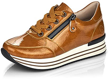 Remonte Damen Remonte Damen D1302 Halbschuhe, Gelb, 42 EU