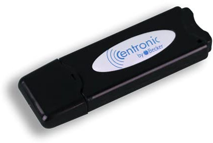 Becker CentralControl CC41 Smart-Home Commande centralisée pour B-Tronic, C-Tronic et C-Tronic Plus (clé USB Centronique)