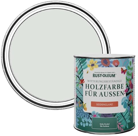 Rust-Oleum Grey Mould-Resistant Garden Paint In Satin Finish - Library Grey 750ml