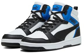 PUMA Unisex Rebound V6 Turnschuhe, Puma Black Puma White Puma Team Royal, 39 EU