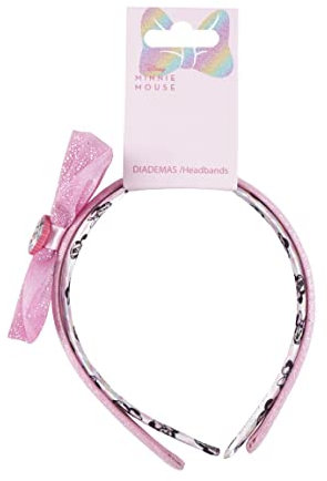 Serre-tête Disney Rose Minnie Mouse (2 Pièces)