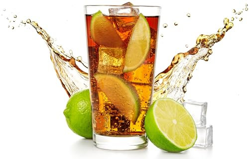 Topkapi Bar & Lounge Longdrink Gläser Havanna XL - 4 Stück Cocktail Gläser, Fabelhaft für Mojito, Gin Tonic, Cubra Libre, 365ml, gehärtetes Cocktail Glas, stapelbar (XL - Havanna XL)
