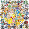 100 Stück Sticker Set, Pocket Monster Graffiti Aufkleber Kinder, Wasserfest Sticker für Mädchen Jungen Koffer Skateboard Laptop Kühlschrank Fahrräder DIY Scrapbooking Spielzeug Deko Kindergeburtstag
