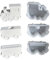 NRVTRE Silikonform Kerzenhalter Zug, Gießform Beton Kerzenhalter, Silikonformen Gießformen Kerzenhalter, Zug Silikon Formen Zum Gießen Für Stabkerzen