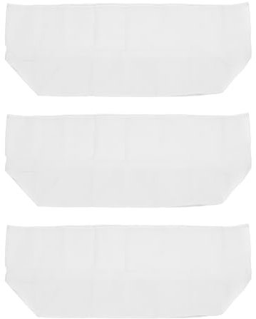 YWBL-WH 3 Stück Rechteckige Pflanzen-Frostschutzabdeckung für den Winter, Blumenkasten-Abdeckung, Frostdecke für Pflanzkasten (White)