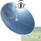 Four Solaire Parabolique Cuideur à Solaire Portable Outil de Chaleur Concentration Nourriture pour Barbecue Camping en Plein Air 1.5M Diamètr,Diameter150cm