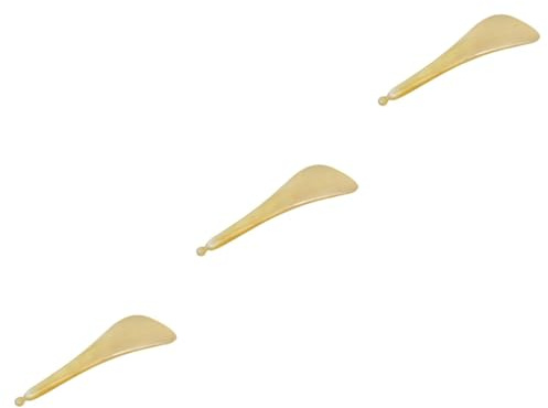 WRITWAA 3 Auge Gesicht Büffel Augenmassagestab unter dem Auge Stöcke sabberlack fleab eye care products eye massage Augenpflegeprodukt Naturprodukt