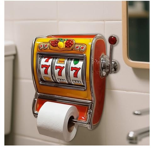 Toilet Roll Holder, Retro Arcade-Style Toilet Roll Holder, Funny Vending Machines Toilets Rolls, 2025 New Game Themes Paper Storage for Living Room Bedroom Bathroom Home Decor