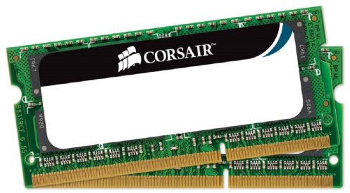 Corsair Value Select SODIMM 8GB (2x4GB) DDR3 1333MHz C9 Memory for Laptop/Notebooks - Black