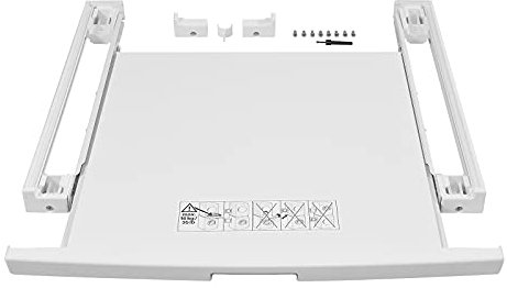 Bosch WTZ11400 Verbindungssatz mit Auszug zum sicheren Befestigen des Wäschetrockners auf der Waschmaschine, 57,4 ×59,6 × 4,2 cm (L × B × H)