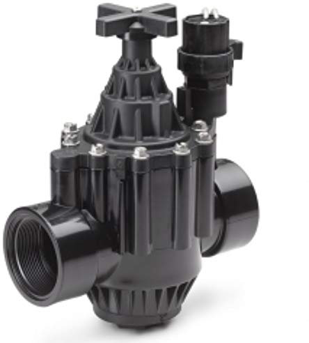 Electroválvula de riego modelo 150-PGA 11/2 9V, con solenoide, color negro, 17,2 x 8,9 x 20,3 centímetros (referencia: B31540)