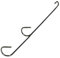 Räucherteufel Doppelbogen-Räucherhaken, 20cm/2mm, 5 Stück