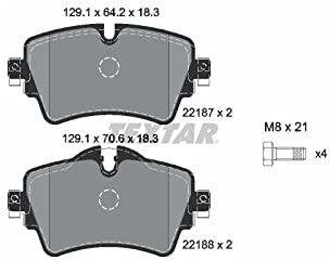 TMD Friction Services 2218701 Brake Pad Set, disc brake