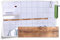 Medianlux Fliesenaufkleber Fliesenbordüre Bordüre Fliesen Holz Kachel Aufkleber, 20 Stück, 30x7,8cm (BxH)
