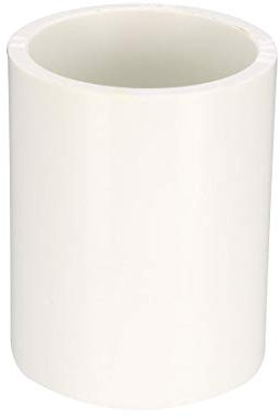 sourcing map 10PCS Manchon PVC 32mm raccord tuyau droite connecteur adaptateur couplage blanc