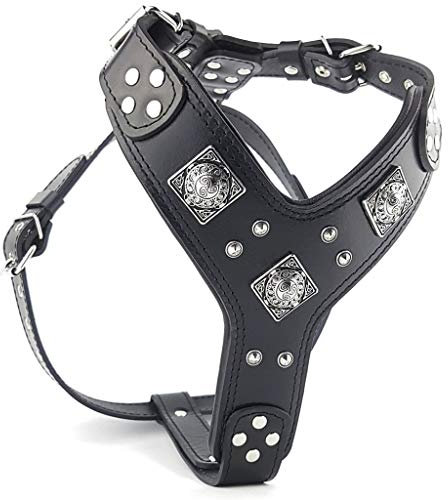 Bestia ''EROS'' Leder Brustgeschirr für große Hunde. Handgefertigt. Top Qualität