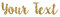 Customizable Gold Glitter Iron-On T-Shirt Transfer - Personalized Text Design | Easy to Apply DIY Iron-On Letters for Clothing, Fabric, Canvas, and Bags
