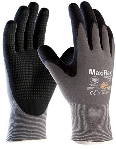 (12 Paar) ATG Handschuhe 34-844 Montagehandschuhe MaxiFlex Endurance 12 x grau/schwarz 7 (S)