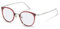 Rodenstock Quadratisch Azetat Brillen in Rose Structured, Titanium für Damen, Brille mit Sehstärke, optional mit Sonnenbrillen tönung oder Blaulichtfilter (Modell R7079)