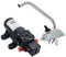 Baceyong Pompa dell'acqua di ricambio per camper, Revolution Direct Replacement, Strong Flow 12 Volt DC autoadescante per acqua potabile, uso roulotte, camper