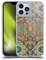 Head Case Designs Green Intricate Paisley Soft Gel Case [Military Grade Protection] Compatible With Apple iPhone 13 Pro Max