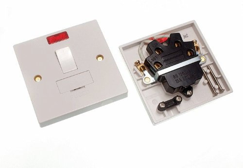 One Stop DIY 3 x elektrische Sicherungs-Abzweigdosen mit Schalter und Neonanzeige