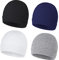 Durio Unisex Baumwoll Baby Mütze Erstlingsmützen für Neugeborene Slouch Beanie Jungen Mädchen für 0-6 Monate 4 Paar A
