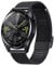 Hiseus Cinturino Compatibile con Huawei Watch GT2/GT3 46mm, in Acciaio Inossidabile Intrecciato per GT 2/3 PRO 46mm/GT Runner/2e/3/3 PRO (Nero)