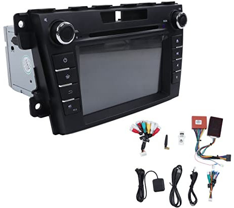 Aramox Lecteur Multimédia de Voiture, 7 Pouces Double Din Stéréo Lecteur CD DVD Navigation GPS pour Android 11.0 Remplacement pour CX7 2008-2014